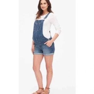 Gap maternity overall shorts
